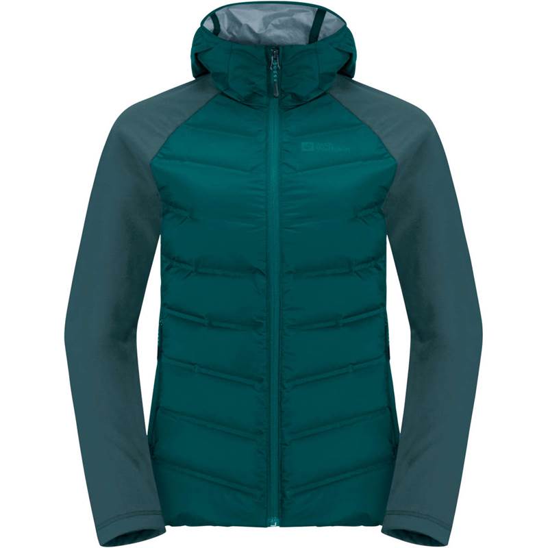 Jack Wolfskin Womens Tasman Down Hybrid Fleece Jacket-1